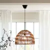 Image de PR Home Suspension Lace, abat-jour en rotin, Ø 46 cm