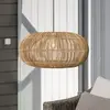 Image de PR Home Suspension d'extérieur Zuri, Ø 51 cm, rotin, connecteur