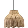 Image de PR Home Suspension d'extérieur Pia en fibres naturelles, câble avec fiche
