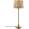 Image de PR Home Lampe à poser Liam, laiton, abat-jour Sofia Theo beige