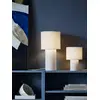 Image de PR Home Lampe à poser Leah, beige, hauteur 46 cm, textile