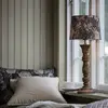 Image de PR Home Lampe de table Lodge Sofia Dahlia marron Ø 25cm hauteur 59cm