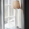 Image de PR Home Lampe de table Lottie Jasmine lin beige/blanc ancien Ø21cm