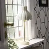 Image de PR Home Lampe à poser Wera, crème/vert, hauteur 47 cm, métal