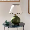 Image de PR Home lampe de table Nell, vert mousse, céramique, hauteur 34 cm, E27