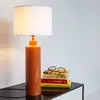 Image de PR Home Lampe de table Solo, orange/blanc, hauteur 65 cm