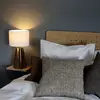 Image de PR Home Lampe de table Aira, hauteur 50 cm, couleur laiton/blanc