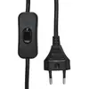 Image de Applique murale PR Home Wien, noire, hauteur 22 cm, GU10, fiche