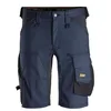 Image de Snickers Workwear 6143 AllroundWork, Stretch Korte Broek Blauw/Zwart - Maat 56