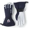 Image de Hestra Gants Heli Ski 5-Finger Femme/Homme - avec doigts doublure, Fermeture Fermeture scratch, Fermeture scratch automne-hiver Hiver - 7 HS bleu fonce