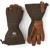 Image de Hestra Hunters Gauntlet Czone 5 Gants à doigts pour homme Marron/noir/gris 7
