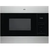 Image de AEG MSB2548C-M Four à micro-ondes intégré avec gril, écran LED tactile, ouverture électronique, programme de décongélation, convection, noir/acier inoxydable, 23 L, 595 x 460 x 471 mm