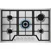 Image de Electrolux (KGS 7536 SX) - Table de cuisson à gaz de 75 cm, finition en acier inoxydable