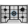Image de Plaque de cuisson à gaz - ELECTROLUX - 5 foyers - 744 x 51 cm - KGS7536SX - Inox