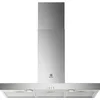 Image de Hotte decorative murale Electrolux LFT419X - Hotte aspirante Box - largeur 90 cm - Débit d'air maximum (en m3/h) : 600 - Niveau sonore Décibel mini. / maxi. (en dBA) : 51 / 68