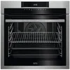 Image de AEG Série 6000 Four à encastrer multifonction, capacité 72 litres, BEE641222M, classe A+, SurroundCook, système OptiFlex, acier inoxydable anti-empreintes digitales