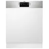 Image de AEG FEE53610ZM Teilintegrierter Geschirrspüler, 60 cm breit, 13 Maßgedecke, AirDry, QuickLift, Satelliten-Sprüharm, edelstahl