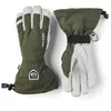Image de Hestra Gants Heli Ski 5-Finger Femme/Homme - avec doigts doublure, Fermeture Fermeture scratch, Fermeture scratch automne-hiver Hiver - 11 HS olive