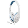 Image de Deltaco GAM-127-W Casque et Casque avec Fil Casque Gaming Bleu, Blanc