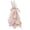 Image de Elodie Details Doudou Lapin Mouchoir, Blinkie pour Bébé et Tout-Petit, en 100% Coton Bio Doux Oeko-Tex, Idée Cadeau de Naissance Fille et Garçon, Carré 51 x 51 cm, pour Aider à S’endormir - Mae Pink