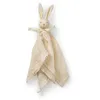 Image de Elodie Details Doudou Lapin Mouchoir, Blinkie pour Bébé et Tout-Petit, en 100% Coton Bio Doux Oeko-Tex, Idée Cadeau de Naissance Fille et Garçon, Carré 51 x 51 cm, pour Aider à S’endormir - Oat White