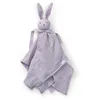 Image de Elodie Details Doudou Lapin Mouchoir, Blinkie pour Bébé et Tout-Petit, en 100% Coton Bio Doux Oeko-Tex, Idée Cadeau de Naissance Fille et Garçon, Carré 51 x 51 cm, pour Aider à S’endormir - Purple