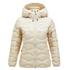 Image de Peak Performance Femme Helium Down Hoodie Veste, sand fog, M