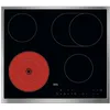 Image de AEG TN64RA06XB Plaque de cuisson vitrocéramique autonome 60 cm, 4 zones de cuisson, superposées, zone de cuisson multicirculaire, régulation précise de la chaleur sur 14 niveaux, cadre ultra plat