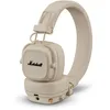 Image de Marshall Casque Bluetooth Supra-auriculaire Major V, écouteurs sans Fil, Pliables, autonomie sans Fil de Plus de 100 Heures, crème