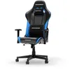 Image de DXRacer Prince L Noir & Bleu Simili Cuir PVC la Chaise Gaming Originale