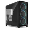 Image de Fractal Design Meshify 3 XL Black RGB - Grand boîtier PC Gaming avec Verre trempé et Ventilation élevée, intérieur spacieux, 3 Ventilateurs ARGB, Support E-ATX, GPU 512mm