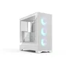 Image de Fractal Design Pop 2 Air White RGB   Verre trempé   boîtier PC Gaming à Flux d’air performant   Panneau Frontal en Mesh   Trois Ventilateurs RGB de 120 mm   intérieur spacieux   ATX/mATX/ITX