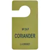 Image de Etiquette parfumée Coriandre 247 L:A BRUKET Non teinté taille unique