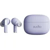 Image de Sudio A1Pro Violet, Ecouteurs Intra-Auriculaires avec Bluetooth, Touch Control avec Support de Charge Compact sans Fil, IPX4, Active Noise Cancellation, Microphone intégré, Premium Crystal Sound