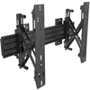 Image de Multibrackets 4115 Supporto per display espositivi 165,1 cm [65] Nero (Multibrackets M Wallmount Pro MBW1U Push In Pop Out Black)