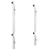 Image de Adaptateur dextension M - MULTIB - Samsung Flip 2-65 - Compatible VESA 200/300/400 - Blanc - Montage mural