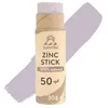 Image de Stick Solaire Zinc Mineral Naturel SPF 50 Suntribe - 30 g, Bio+Biodégradable, 100% Naturelle - Sans Danger Pour Les Récifs, Oxyde de Zinc Non Nano, Trés Résistante à l'Eau, Surf+Sport - Teinté