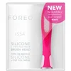 Image de Tête de brosse hybride FOREO ISSA, poils en silicone et polymère PBT de qualité médicale, durée de vie de 6 mois, remplaçable,Fuchsia