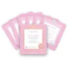 Image de FOREO Glow Addict Advanced Collection 2.0 Masque visage activé par UFO - Masque hydratant visage - Beauté et soins - Vitamine C et vitamine E - Tous types de peaux - Anti-âge - Lot de 6