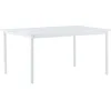 Image de Venture Home Modena manger-Blanc-Aluminium-150 x 100 cm Table, Blanc, 150x90
