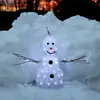 Image de STAR TRADING Petite figurine LED Crystal Snowman extérieur
