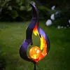 Image de STAR TRADING Lampe solaire piquet Melilla Flamme avec LED