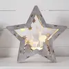 Image de STAR TRADING Étoile décorative LED Faune en bois, hauteur 24 cm