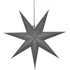 Image de Star Trading 231-86 Étoile, Papier Plastique métal, E14, Gris