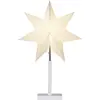 Image de Star Étoile en bois Blanc/transparent