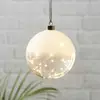 Image de STAR TRADING Sphère déco LED Glow givrée/transparente Ø 15 cm