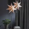 Image de STAR TRADING Lampe déco Moa, combi étoile+abat-jour, pied chêne