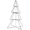 Image de Star Trading 807-55 Arbre LED, Métal Plastique, Noir, ca. 120 x 180 cm