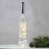 Image de Star Trading Chaîne lumineuse en fil de fer bouchon de bouteille avec 40 LEDs, lumière de bouteille blanc chaud, avec minuterie
