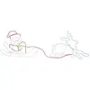 Image de Star 807-47 Silhouette LED en Forme de Renne, Métal, Multicolore, ca. 170 x 57 cm